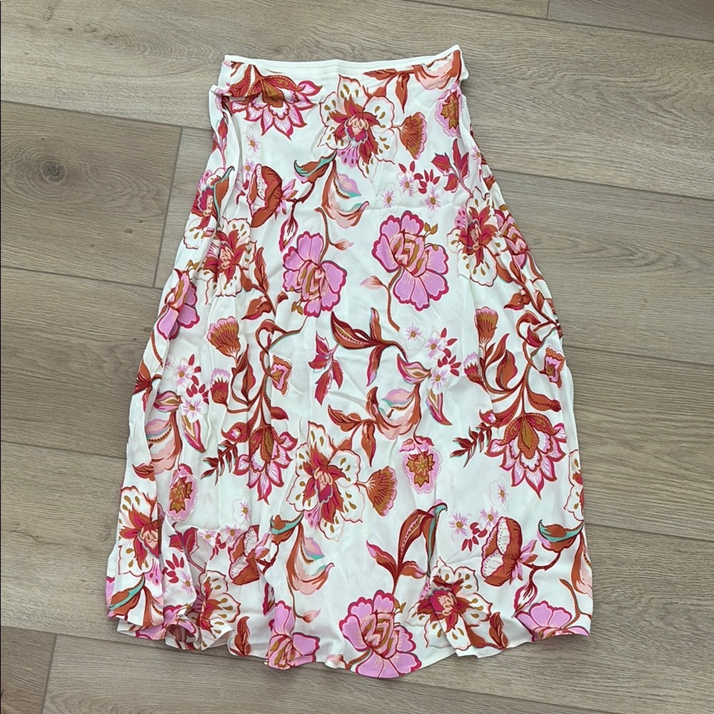 Tahari Midi A-Line Skirt